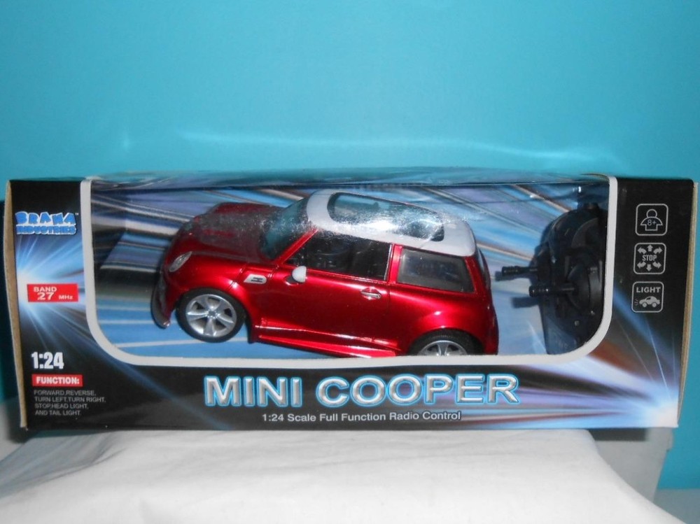 Mini Cooper Full Function RC Remote Control w/ Lights NOS B126