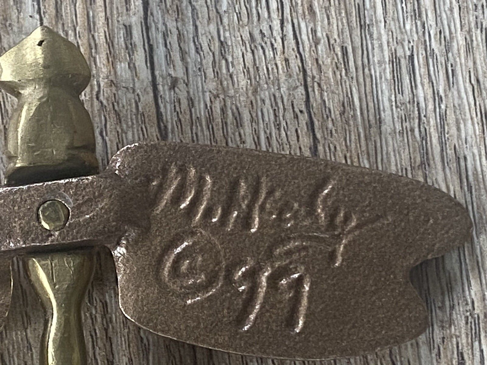 Michael Healy Signed DRAGONFLY Door Knocker MH1011 - Solid Brass/ Bronze NEW