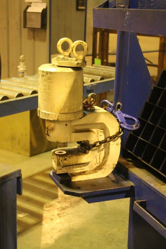 3 FRANKLIN HYDRAULIC PORTABLE PUNCHES WITH HYD UNIT: YODER #65908