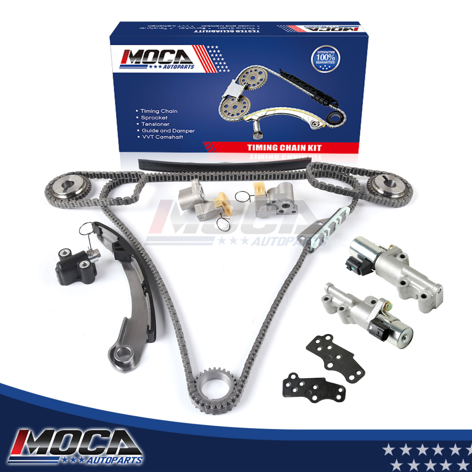 Timing Chain Kit Control Solenoid for Nissan Frontier NV Xterra Pathfinder 4.0L