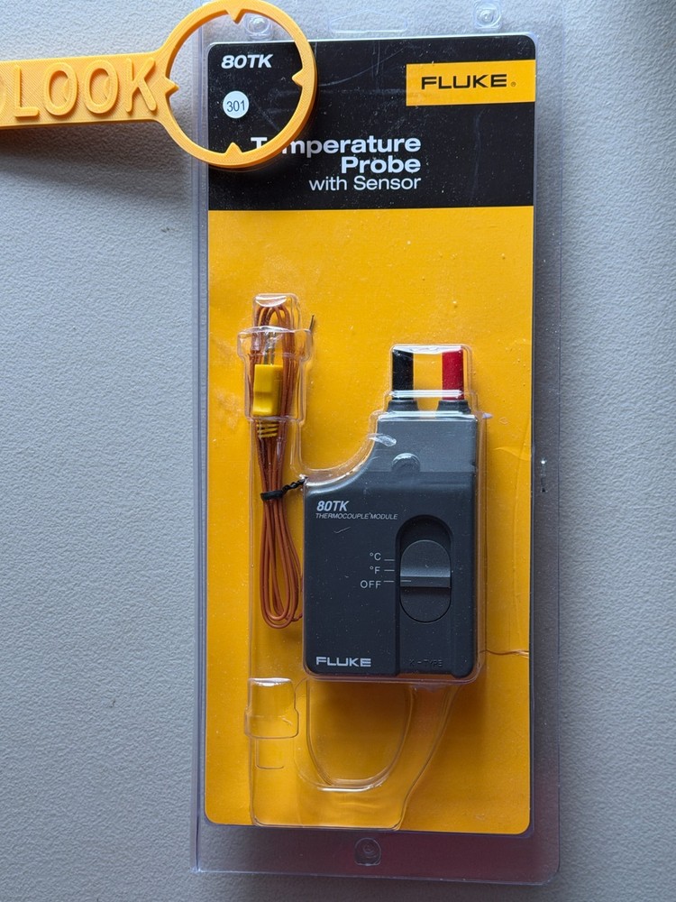 Fluke 80TK Thermocouple Module. Original Packaging.