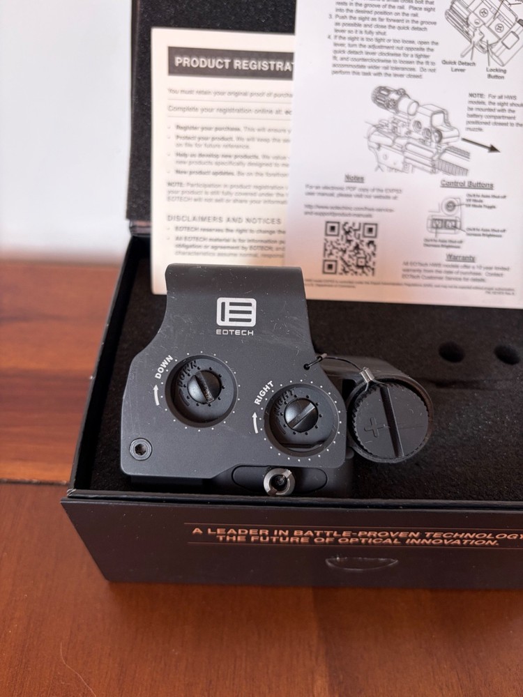EOTech EXPS3-0 Holographic Weapon Sight NV Compatible QD
