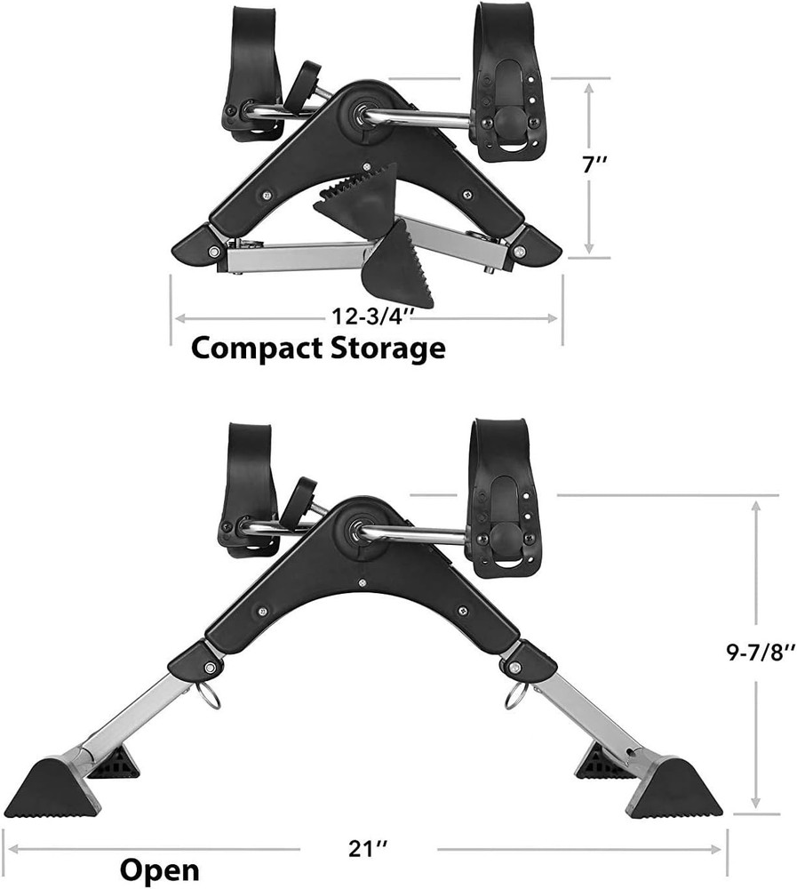 Compact Multi-Function Exercise Bike with Adjustable Resistance for Home Use