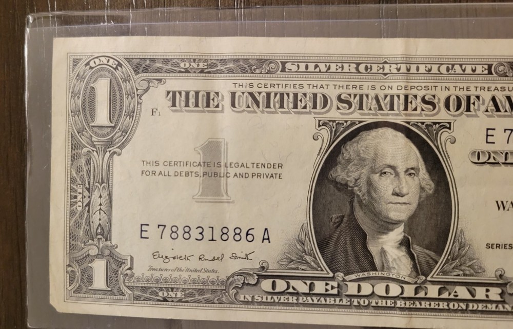 (2 Notes) 1935A and 1957A $1 Silver Certificate - Blue Seal