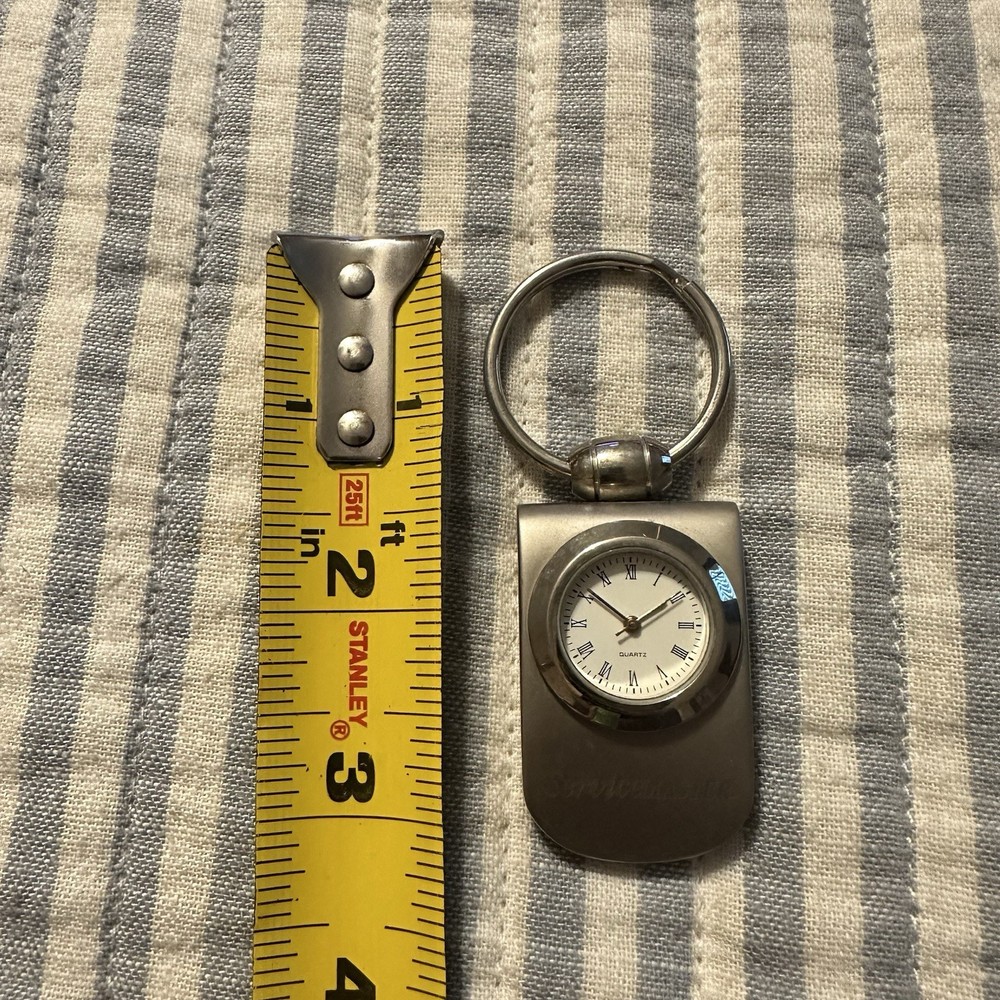 Analog Key Ring Watch with Quartz Movement *UNTESTED*