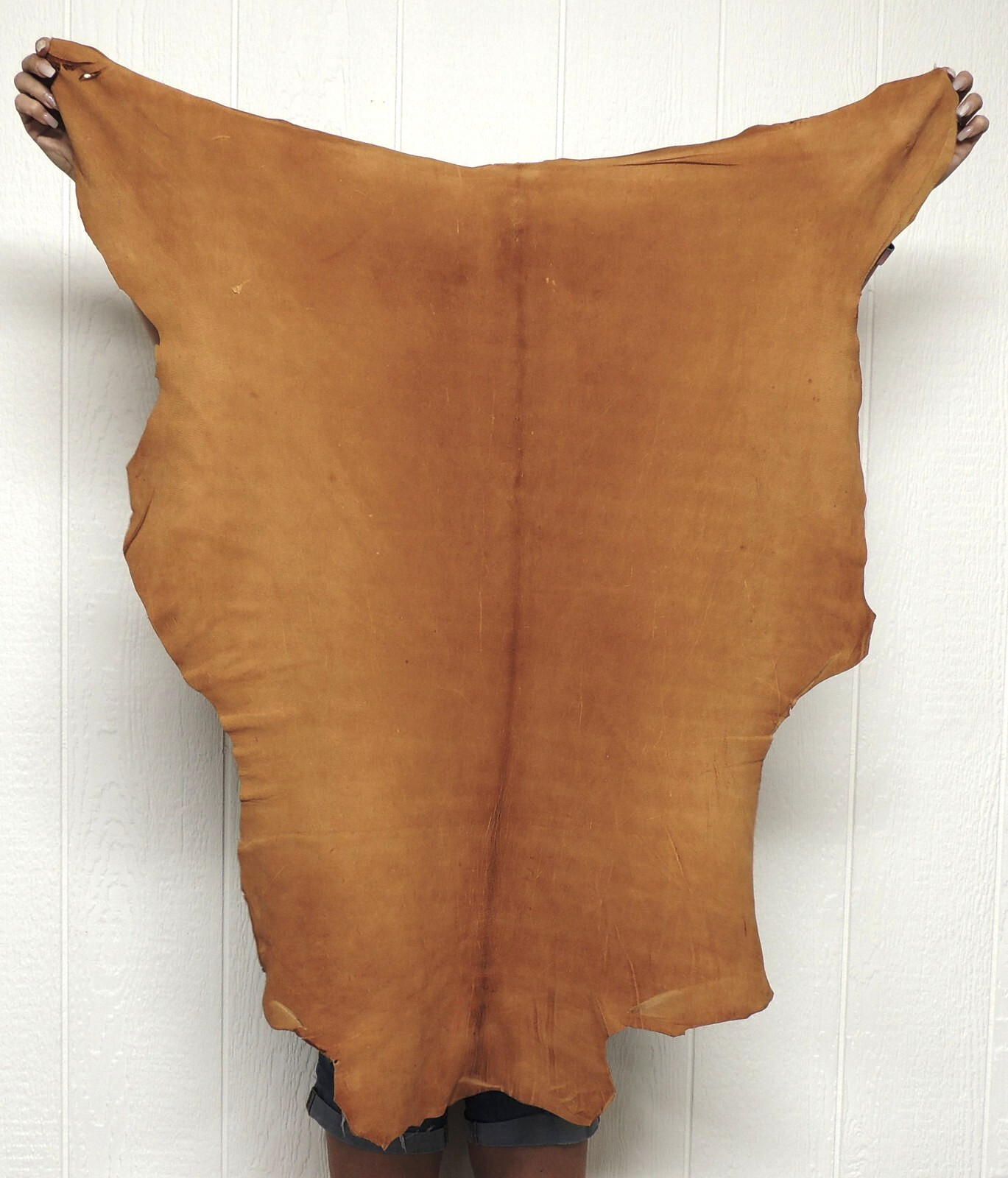 ACORN BUCKSKIN Leather Hide for Crafts Clothing Bags Laces Taxidermy