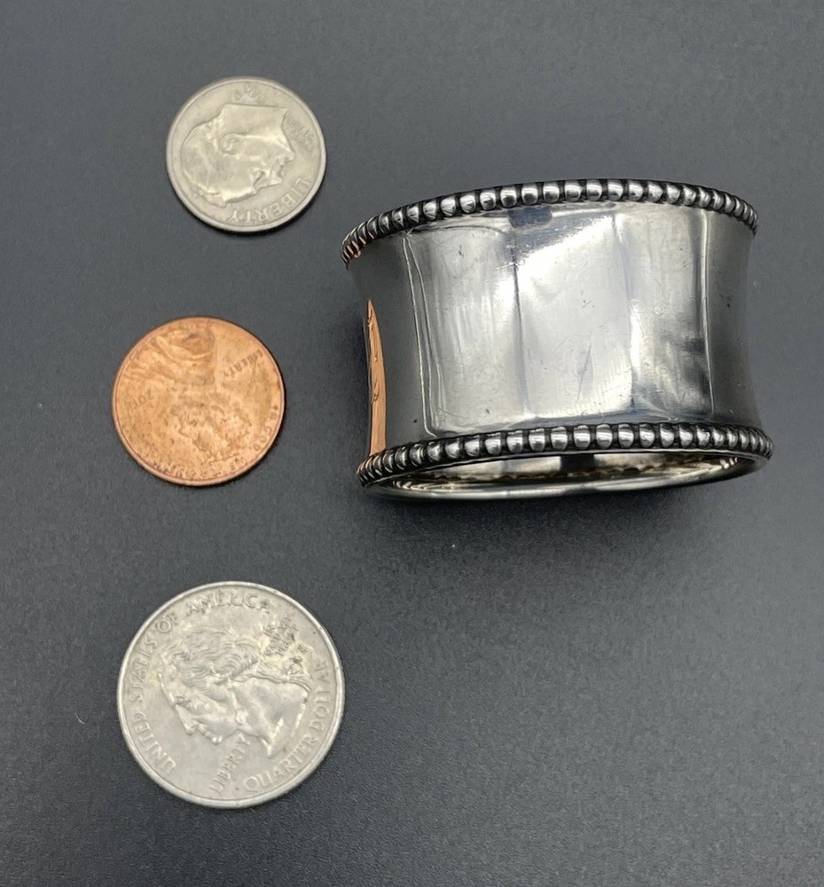 Gorham Sterling Silver Napkin Ring Name Engraved “Barbara Ann”