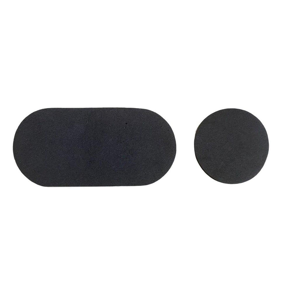 10Pcs Bass Drum Patch Double Pedals Patch Practice Drum Pads for Accessories