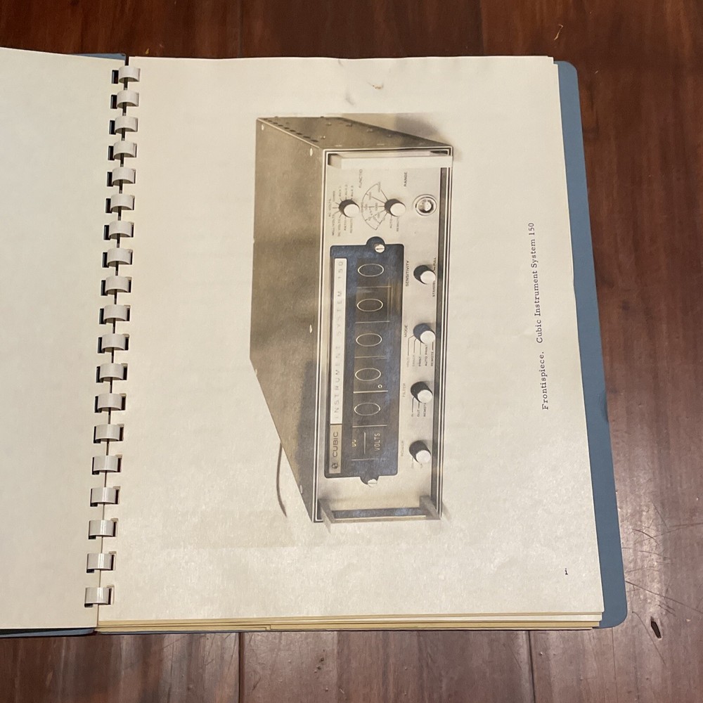 Cubic Instrument System 150 Operating Instructions Manual Com/OP IS150-1