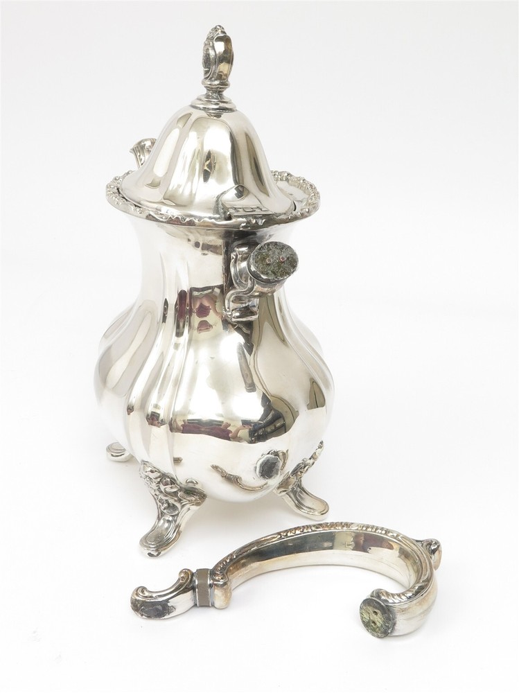 Towle Grand Duchess SilverPlate Tea Set 5pc Coffee Teapot Creamer Sugar & Tray