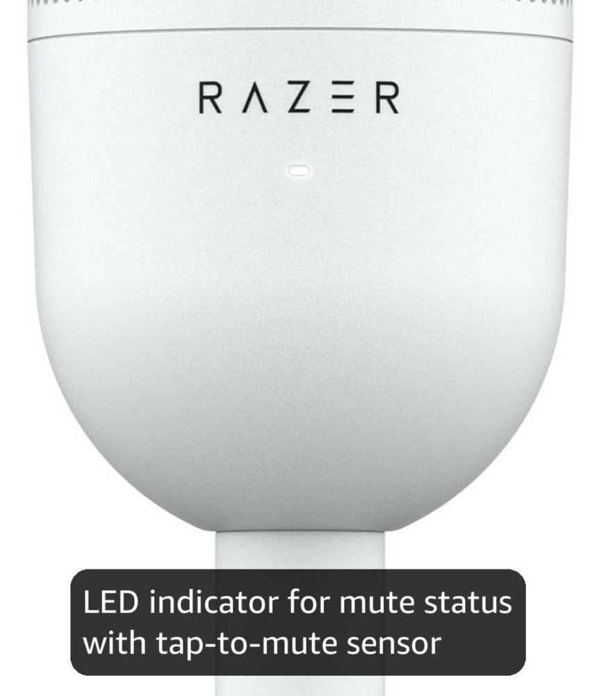 Razer Seiren V3 Mini USB Microphone – White Edition