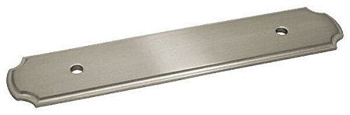 10 Pack - B-112-96SN Satin Nickel Cabinet Hardware Handle Pull Backplate/Back...
