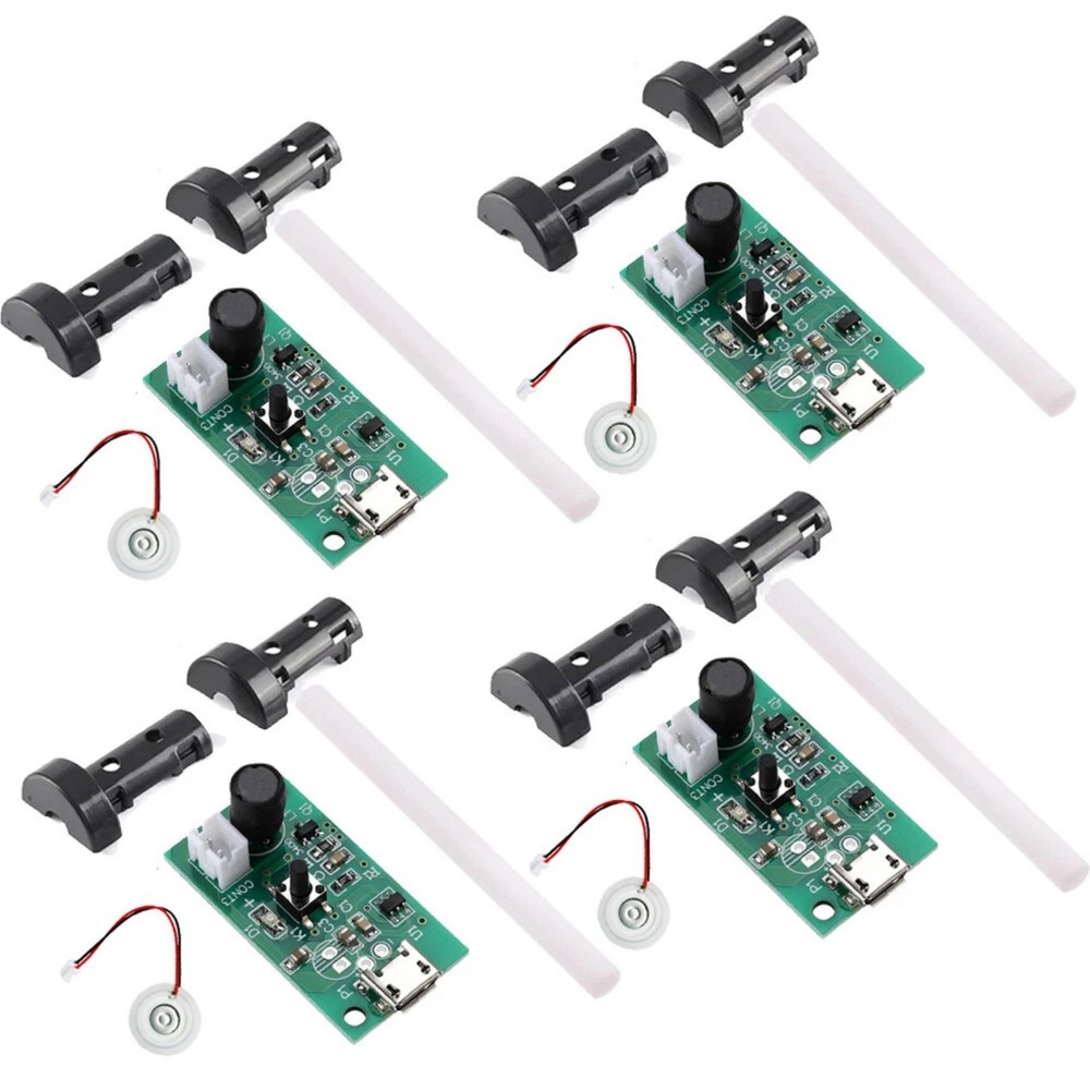For DIY Humidifier Device 4PCS USB Ultrasonic Atomizer Driver Board Set New