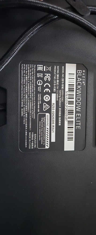 Razer BlackWidow Elite Keyboard, Basilisk V3 Mouse, Firefly Mat Gaming Bundle