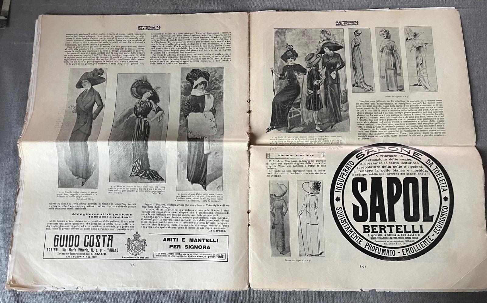 La Donna - La Tribuna newspaper magazine - November 1911 - The new China