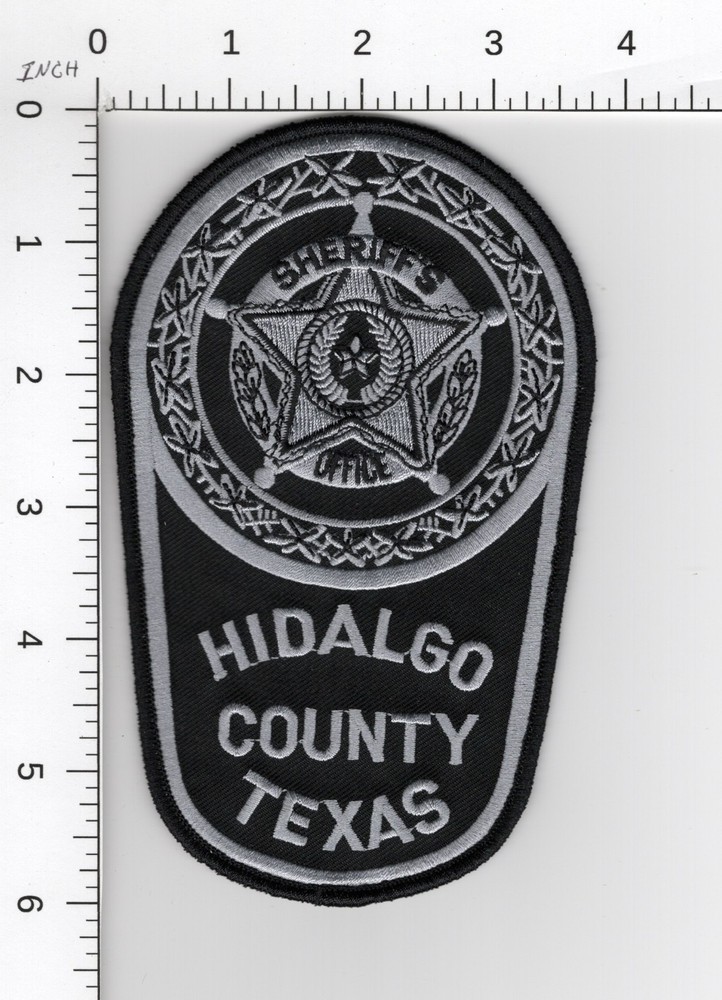 HIDALGO COUNTY ( SUBDUED ) SHERIFF'S OFFICE TEXAS ^^ SHERIFF POLICE SWAT PATCH