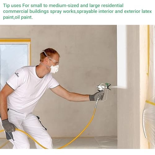 Low Pressure Airless Spray Tip 4-6in Pattern, 7/8in Thread for Paint Sprayers