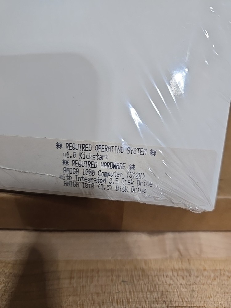 VINTAGE Amiga 1000 Computer Pascal Programming Software Sealed