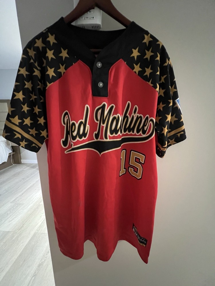 Red Machine Marlboro Aruba Baseball Jersey