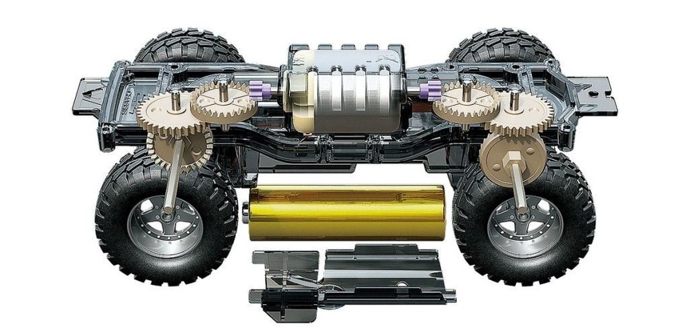 Tamiya - JR Fun-Vroom, EZ Chassis