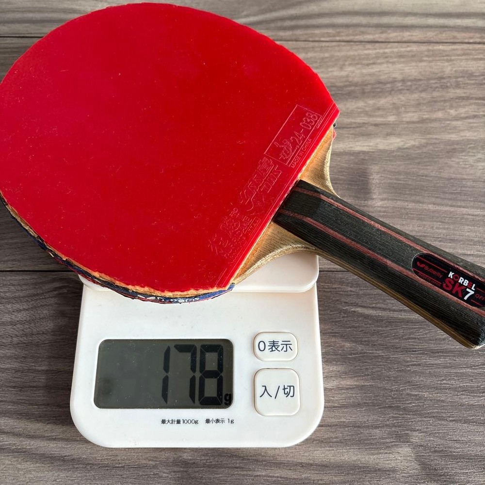 Korbel SK7 OFF table tennis racket