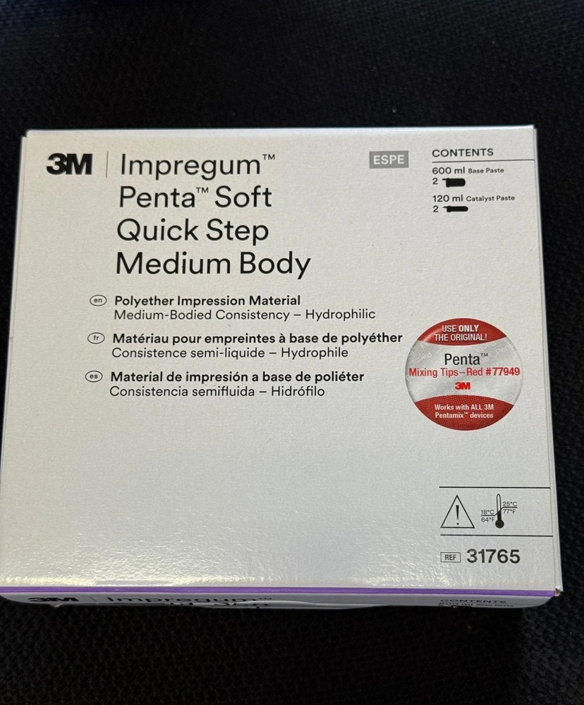 3M Impregum Penta Soft Quick Step Refill Medium Body Fast Set, 31765
