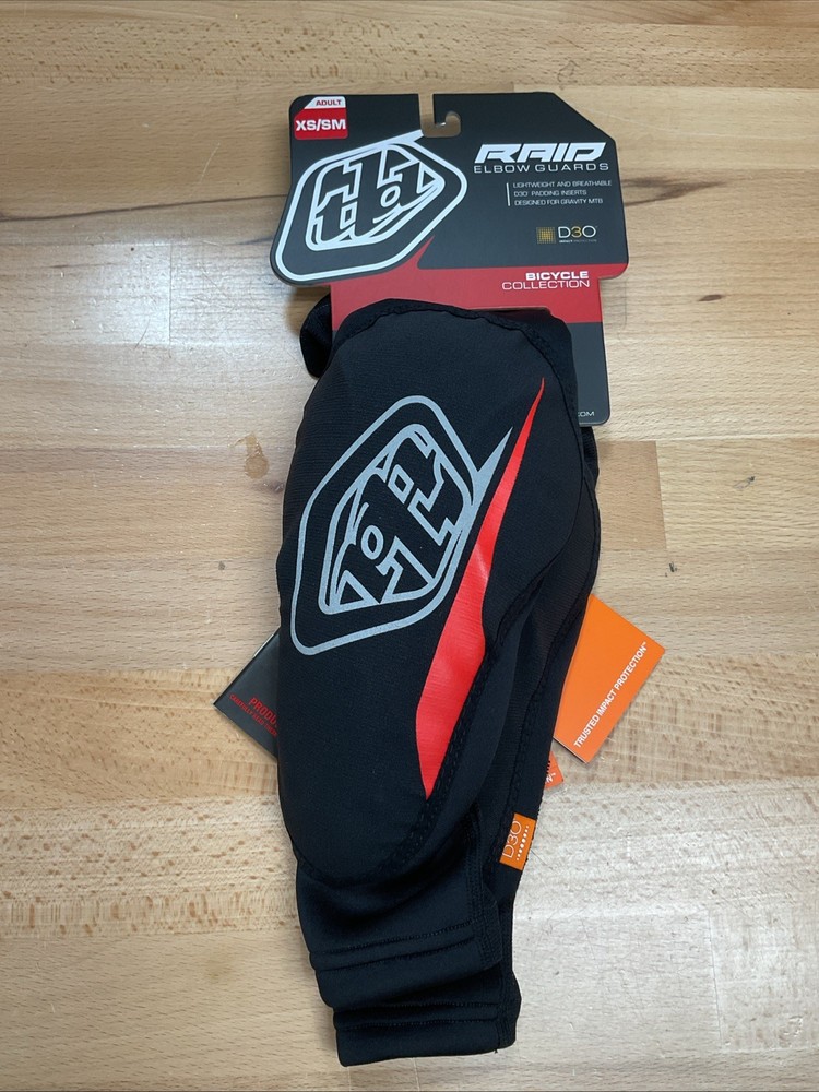 Troy Lee Raid Elbow Guards Black XS-SMALL