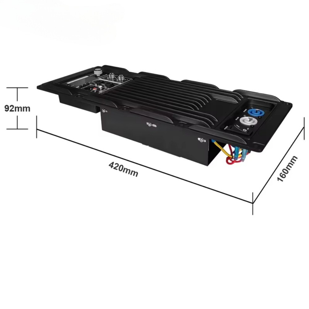 Class D 1300W Subwoofer Power Amplifier Module Board Hardware Protection DSP