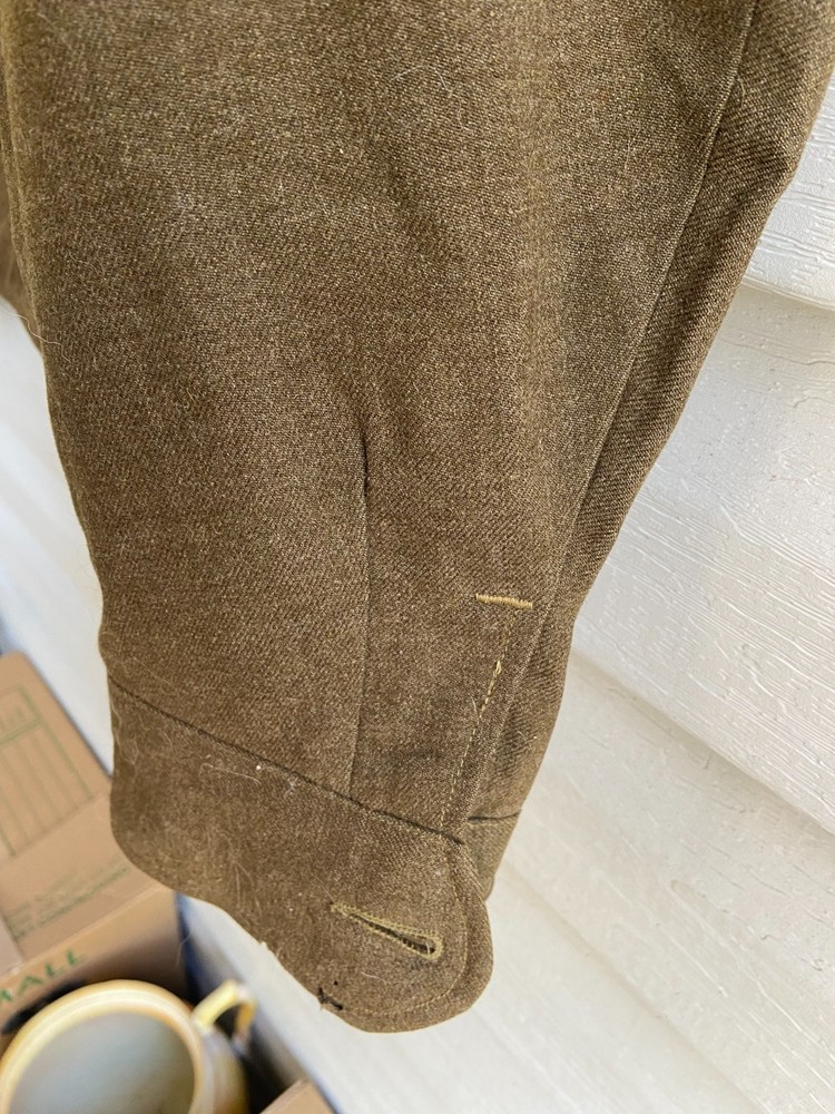 WW2 Ike Jacket 34R 3rd Army