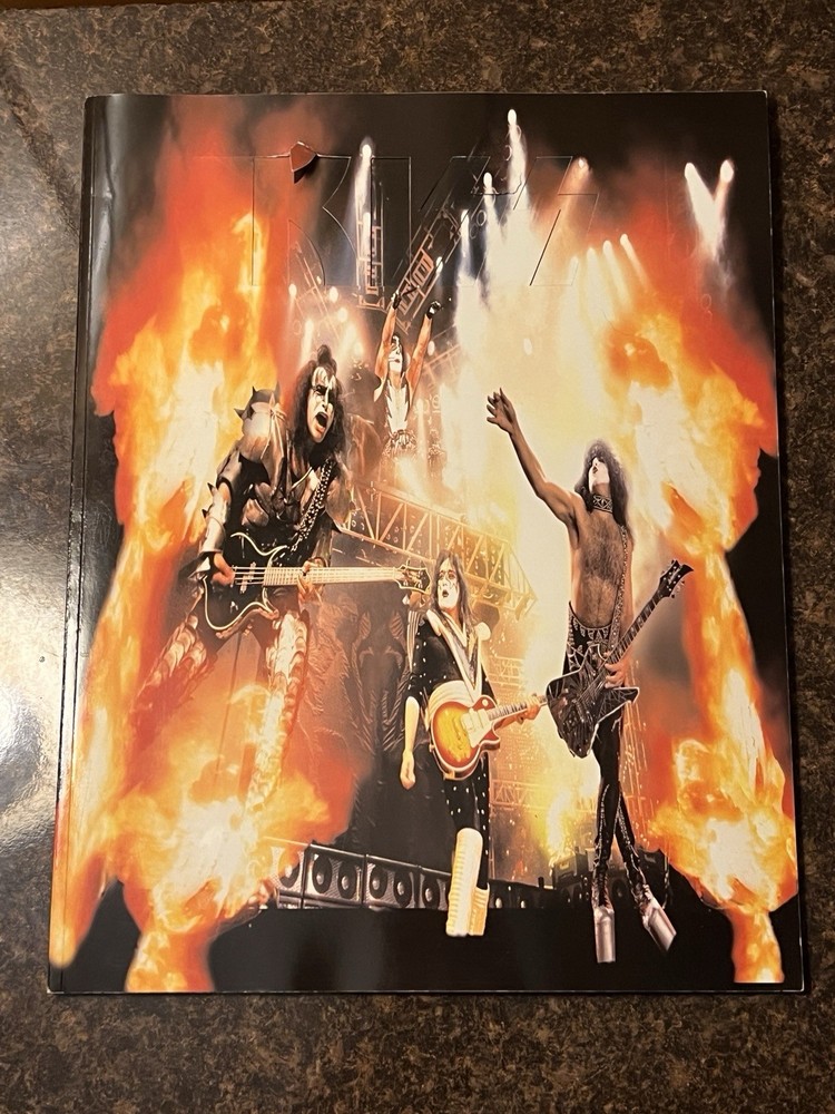 KISS The Farewell Tour 1973-2000 Program Commemorative 11x14 Book READ Rock Band