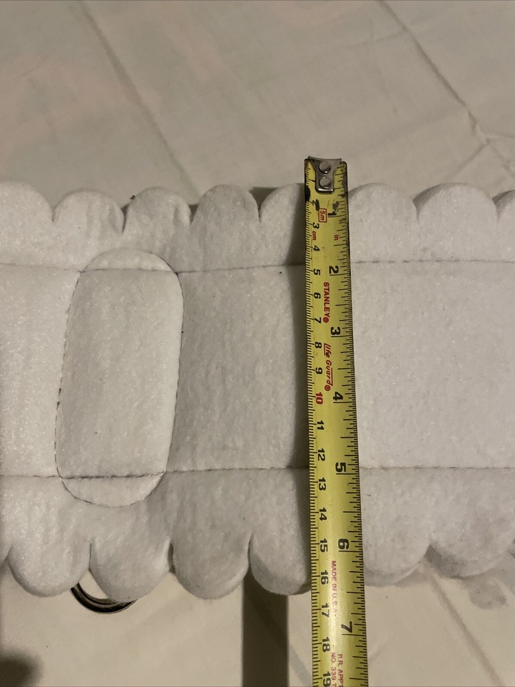 SIMCO Cinch 35" Smooth WHITE Straight Saddle Girth