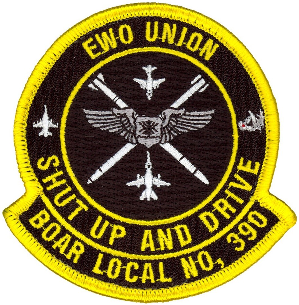USAF 390th ELECTRONIC COMBAT SQUADRON – EWO UNION PATCH