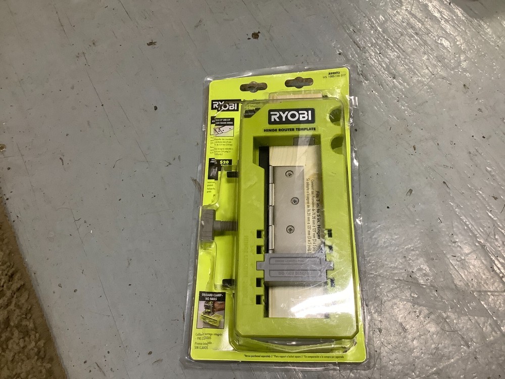 Ryobi A99HT3 Door Hinge Installation Mortiser Template