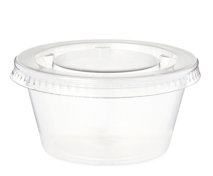 Great Value Clear Disposable Plastic Cups, 2 oz, 50 Pack