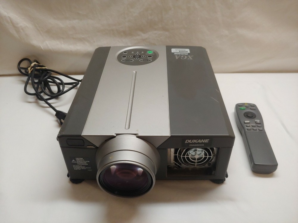 Dukane Image Pro 8800a Lcd Projector Tested And Working