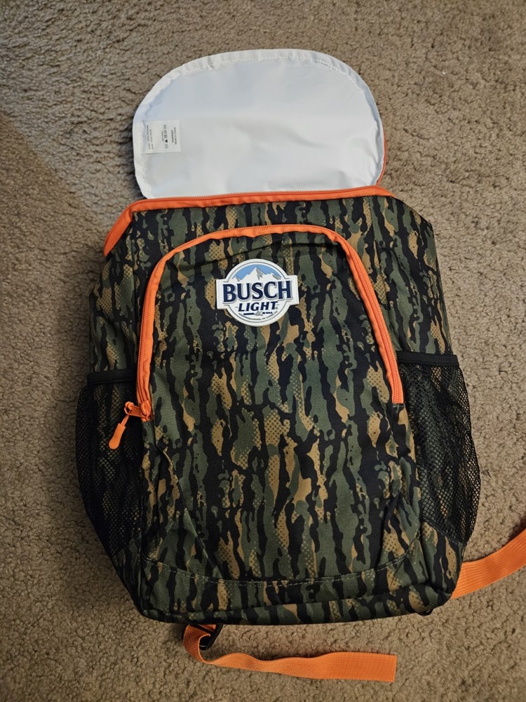 Busch Light Camo Backpack Cooler