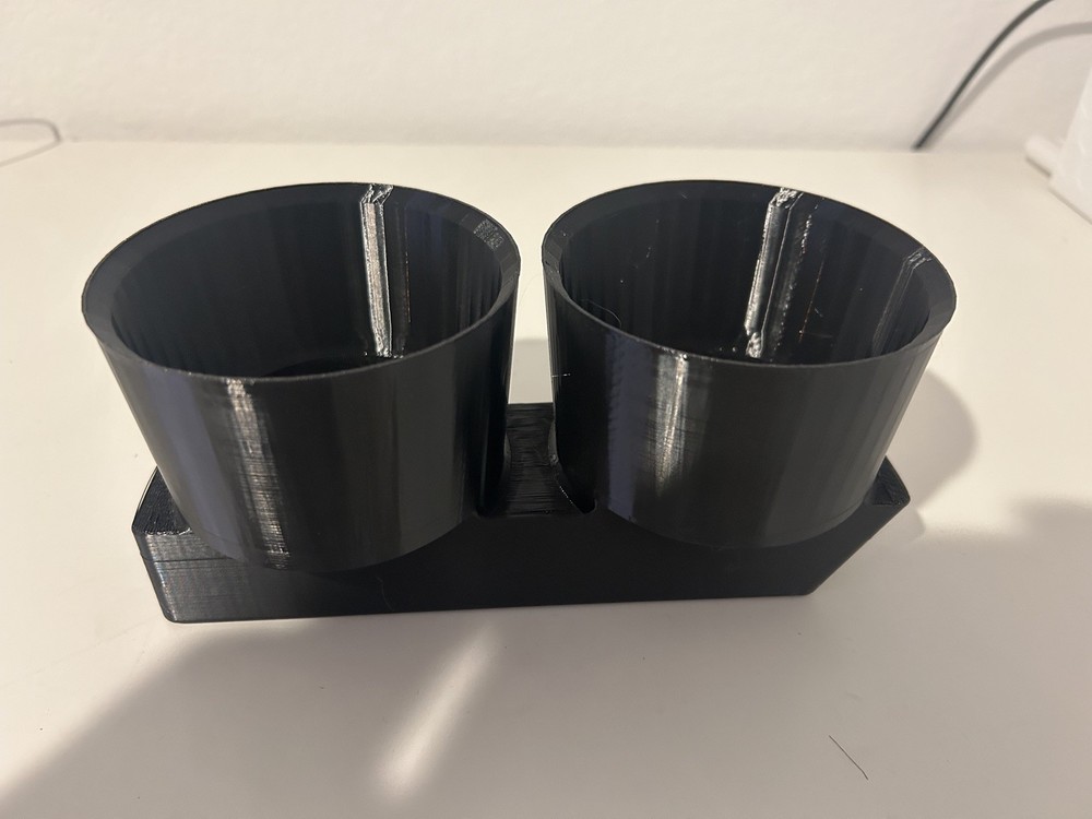 BMW E30 Cupholder Double 20oz Cup Holder Black