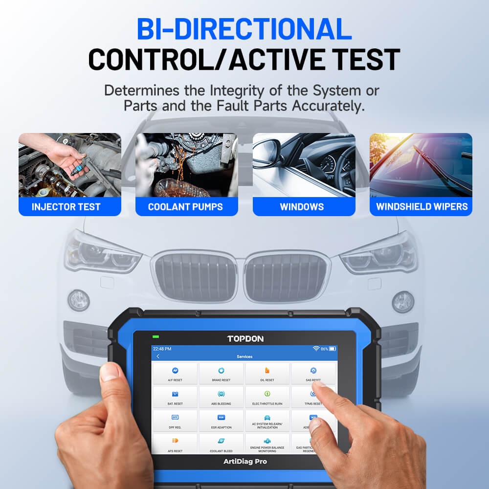 2026 TOPDON AD PRO V2.0 Bidirectional OBD2 Scanner Diagnostic Tool Full Software