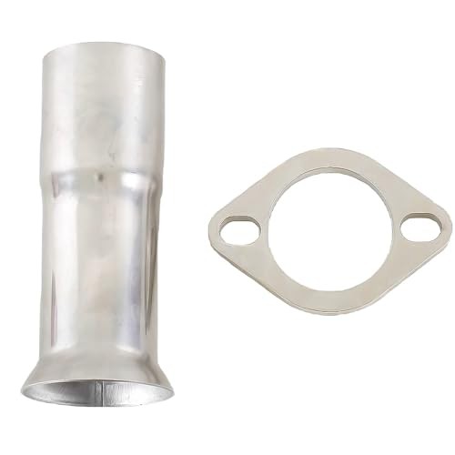 2'' ID to 2.5'' ID Stainless Steel Exhaust Adapter Reducer Replace #41724, w/