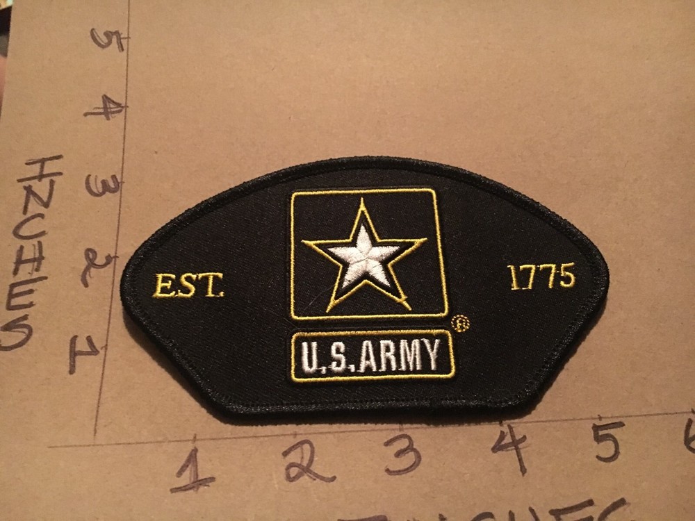 US Army Established 1775 Hat Patch 4/25/25 modern