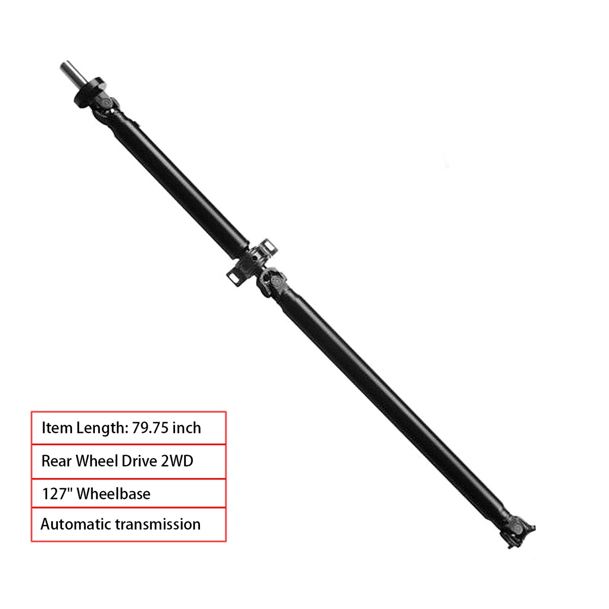 Rear Driveshaft Prop Shaft Assembly for Toyota Tacoma V6 4.0L 05-15 3710004352