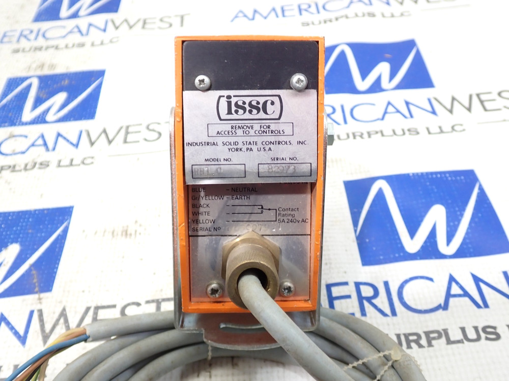 Industrial Solid State Controls ISSC Syna-Cell RR1.C 120 Volt Sensor Switch