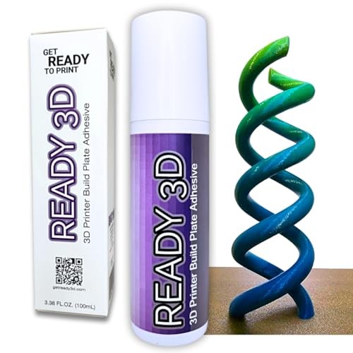 3D Printer Build Plate Adhesive - Excellent Hold and Easy Release - Versatile,