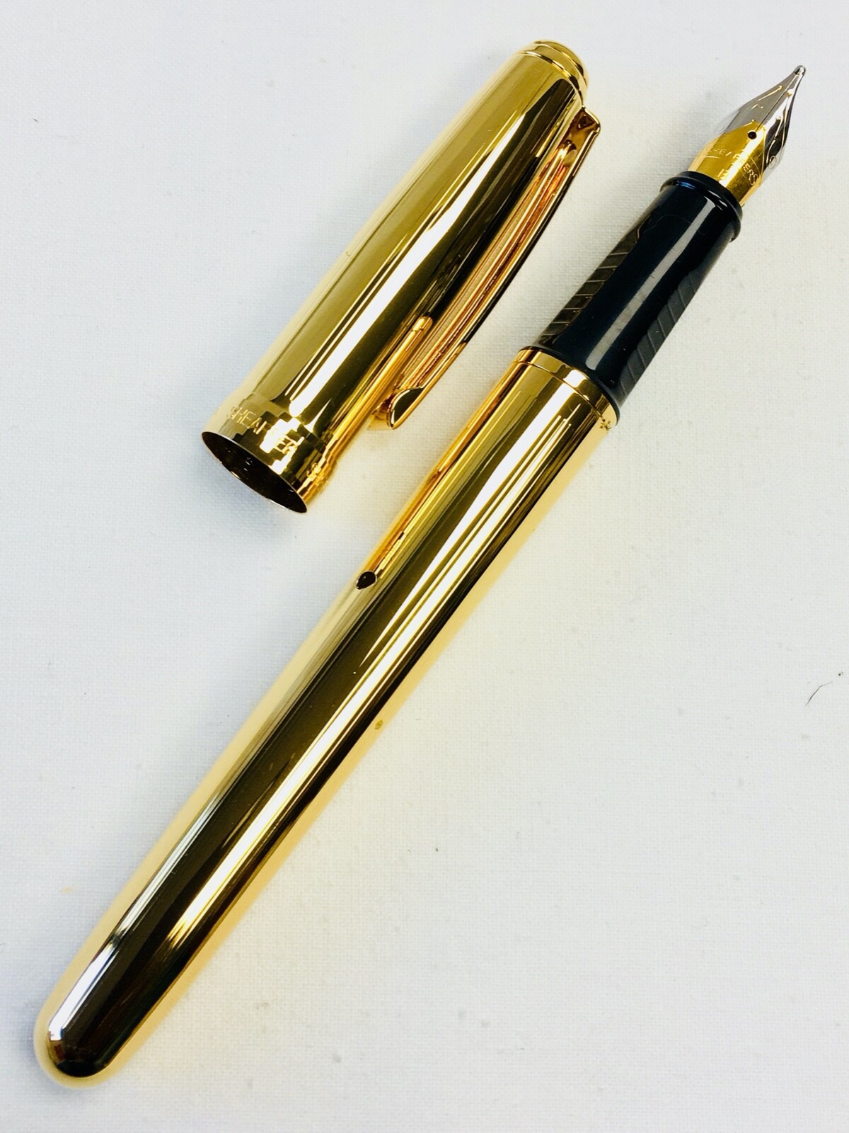 Sheaffer Prelude 22K Gold Plate “B” Nib Fountain Pen
