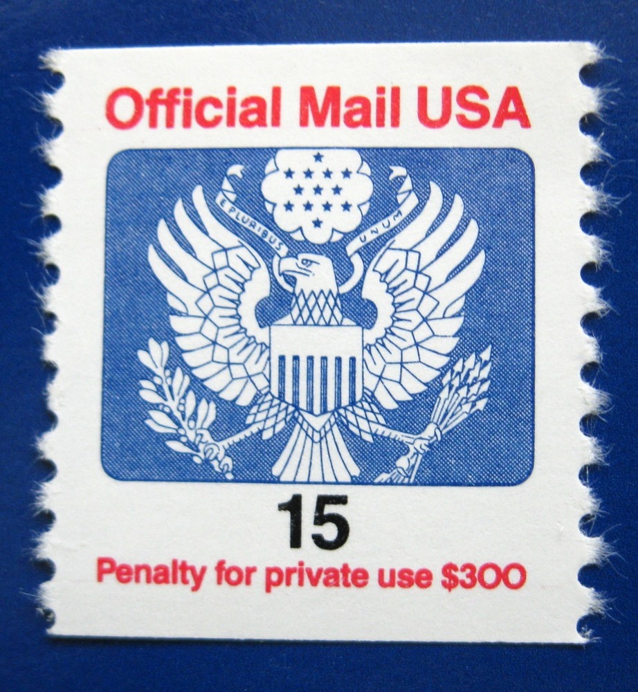 Sc # O138A ~ 15 cent Official Mail (eh25)