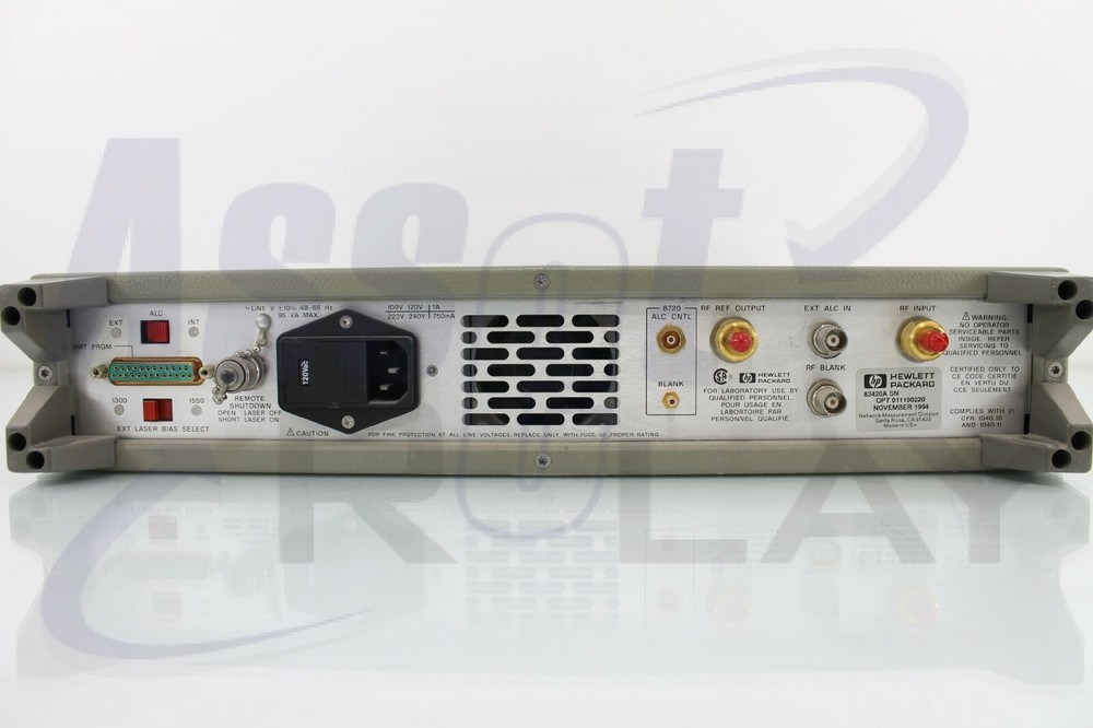 HP 83420A Lightwave Test Set - with functional test!