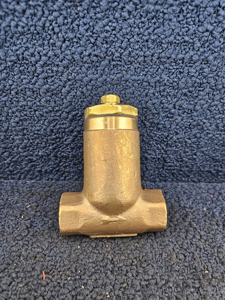 Spraying Systems T-Style Solid Brass Liquid Line Strainer, 1/2 TW