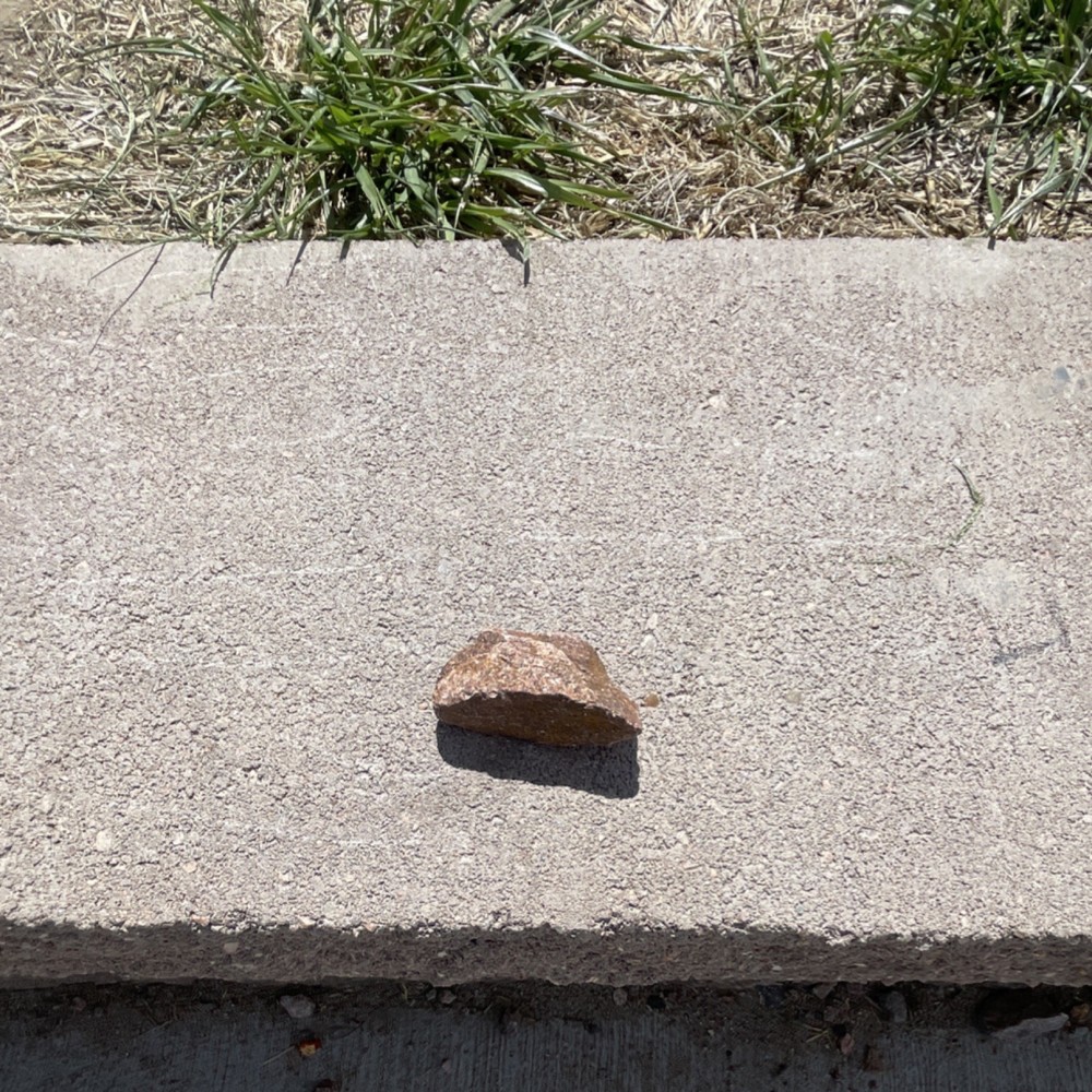Brown Rock Specimen