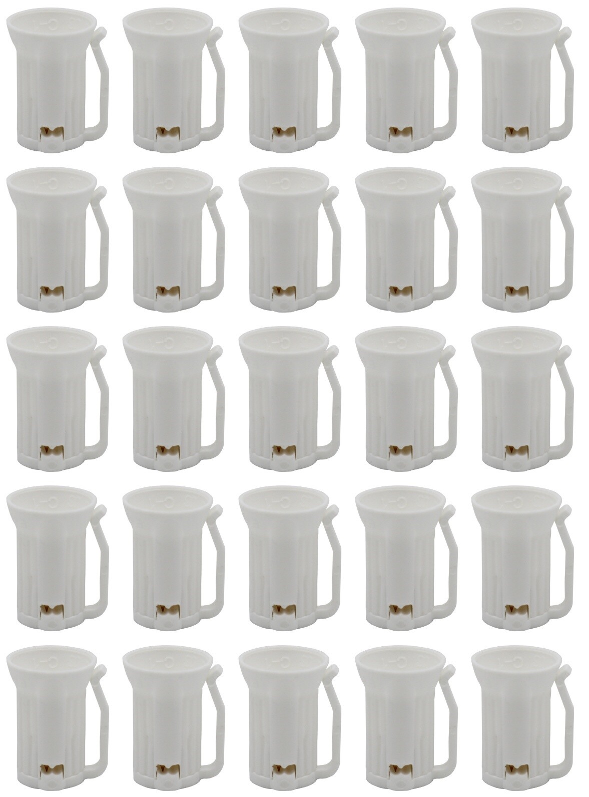 C7 Replacement Sockets for Christmas Lights, Outdoor Light Socket for SPT-1 Wire