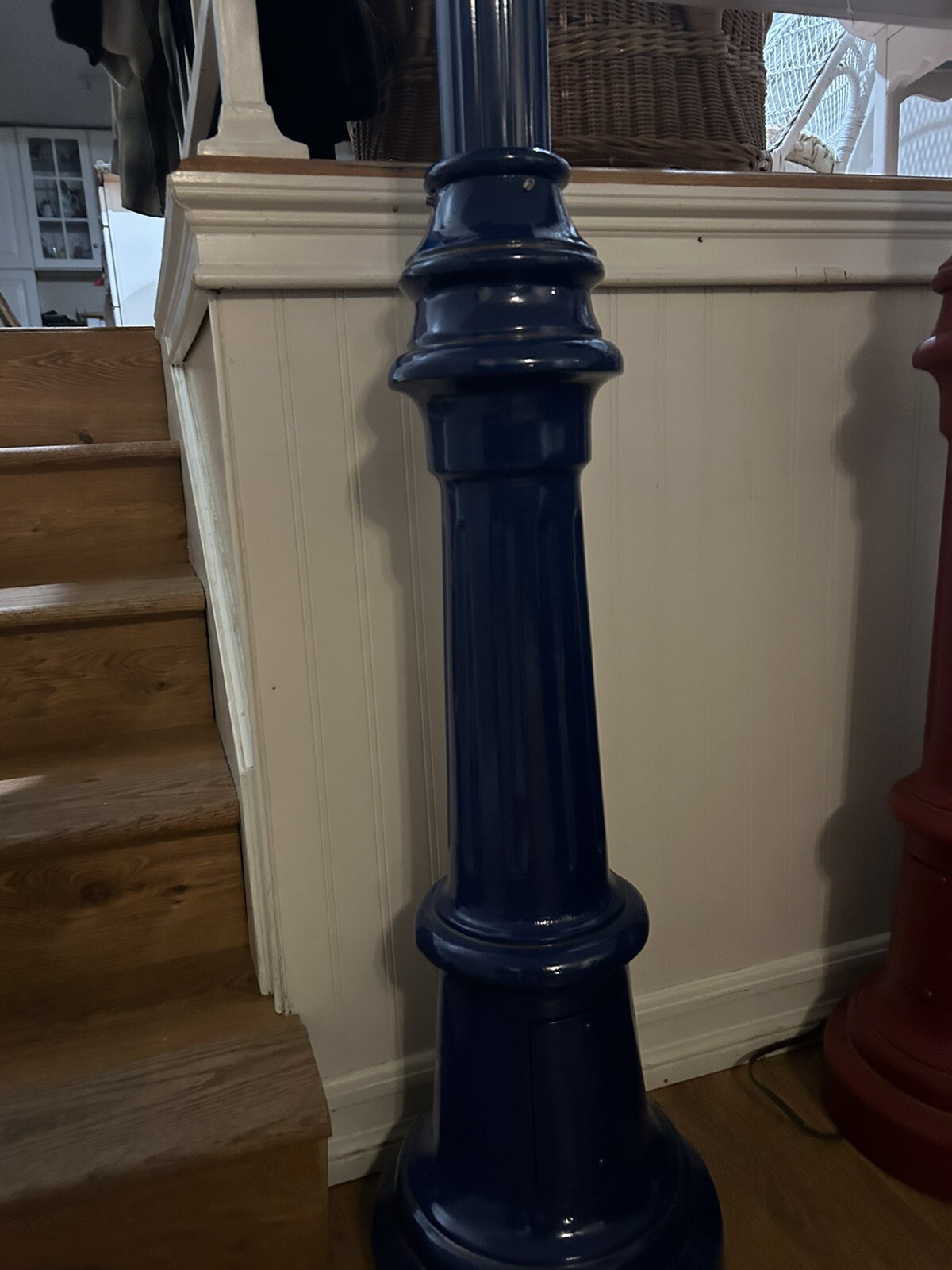 Post Pedestal for mounting a Police Gamewell Call Box